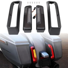 For Harley Road Glide Street Glide 2024-2025 LED Saddlebag Rear Fender Taillight