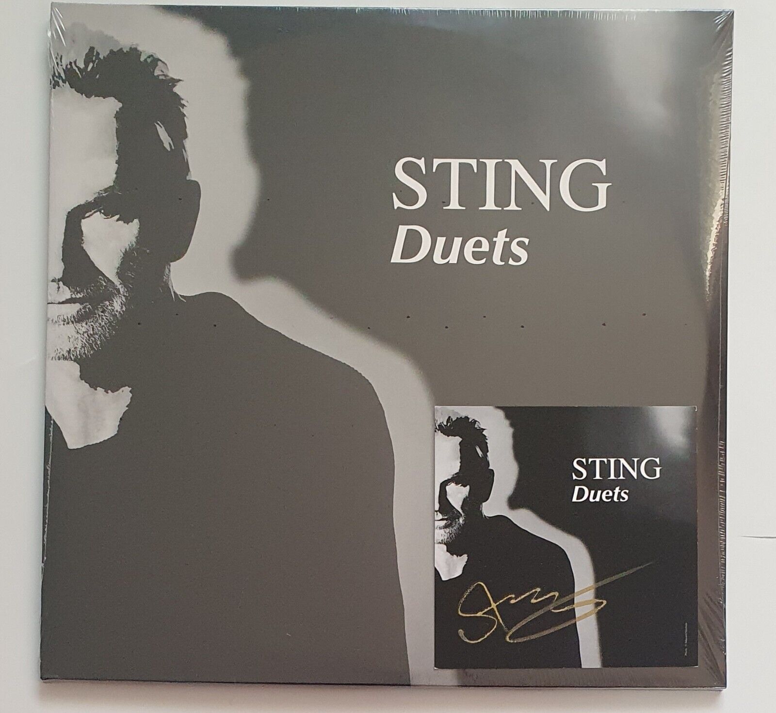 Sting Duets Gatefold Double 12" Vinyl LP 2021 LTD SIGNED ART CARD NEW SOLD OUT!