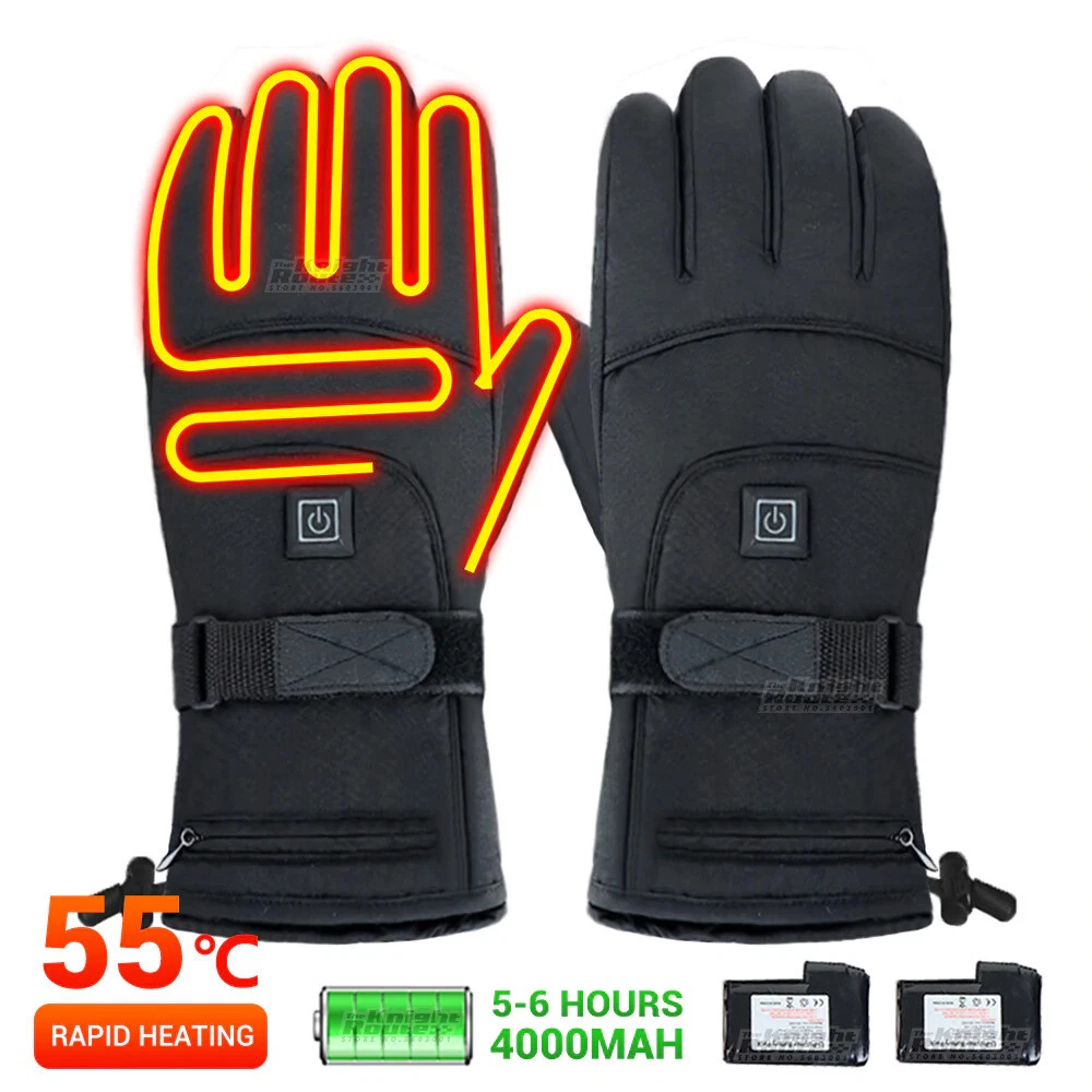 Winter Camping Hiking Heated Gloves Battery Powered Touch Screen and Waterproof
Opens in a new windo
