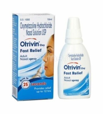 10 x Otrivin Nose Spray Drops 10ml Free Shipping World Wide