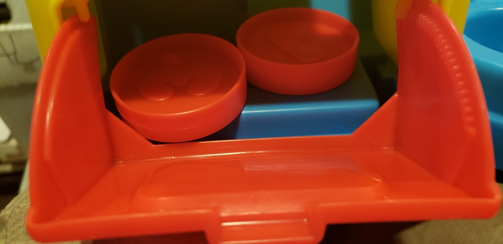 1991 Vintage Kids Toddler Playskool Cash Register with Toy coins. eBay