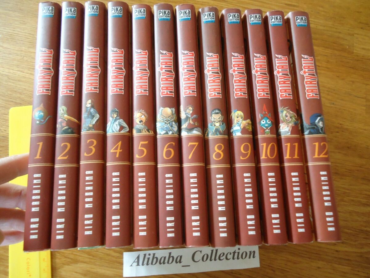 Fairy Tail Collection Intégrale Manga LOT MANGA FAIRY TAIL FAIRYTAIL 1 2 3 4 5 6 7 8 9 10 11 12 PIKA HIRO MASHIMA | eBay