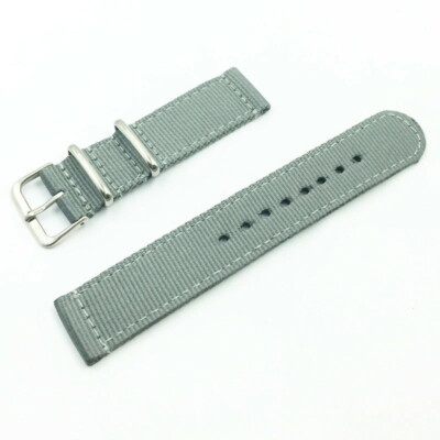 Cinturino Per Orologio In Nylon Intrecciato Militare A Sgancio - Foto 7