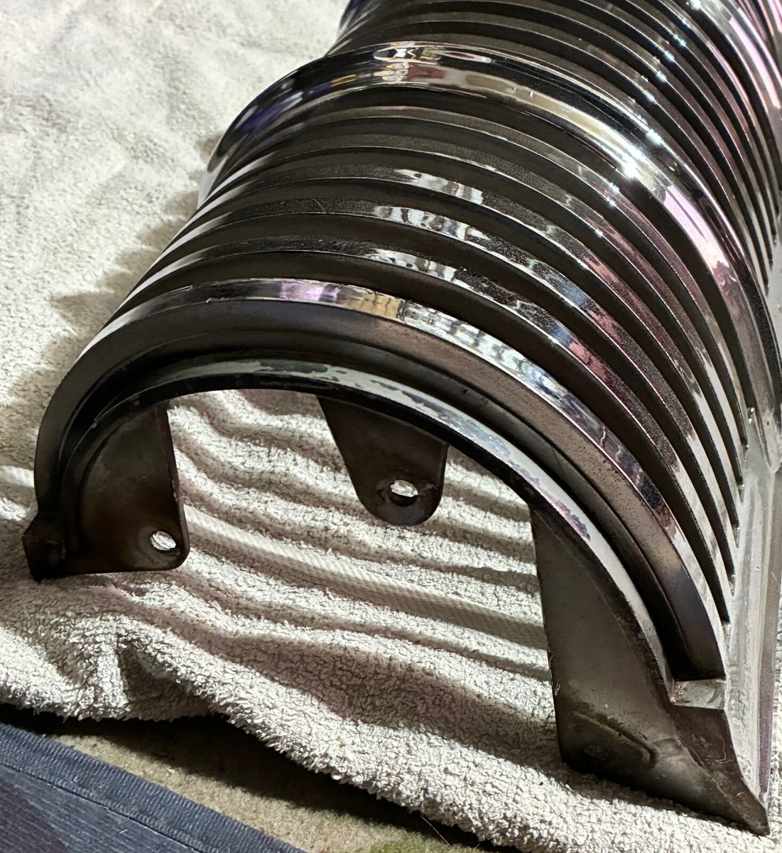 Original 1957 Pontiac Star Chief Chieftain Front Center Grille