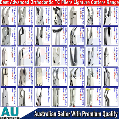 Orthodontic Archwire Ligature Cutters TC Pliers Braces Remover KFO Zange Forming