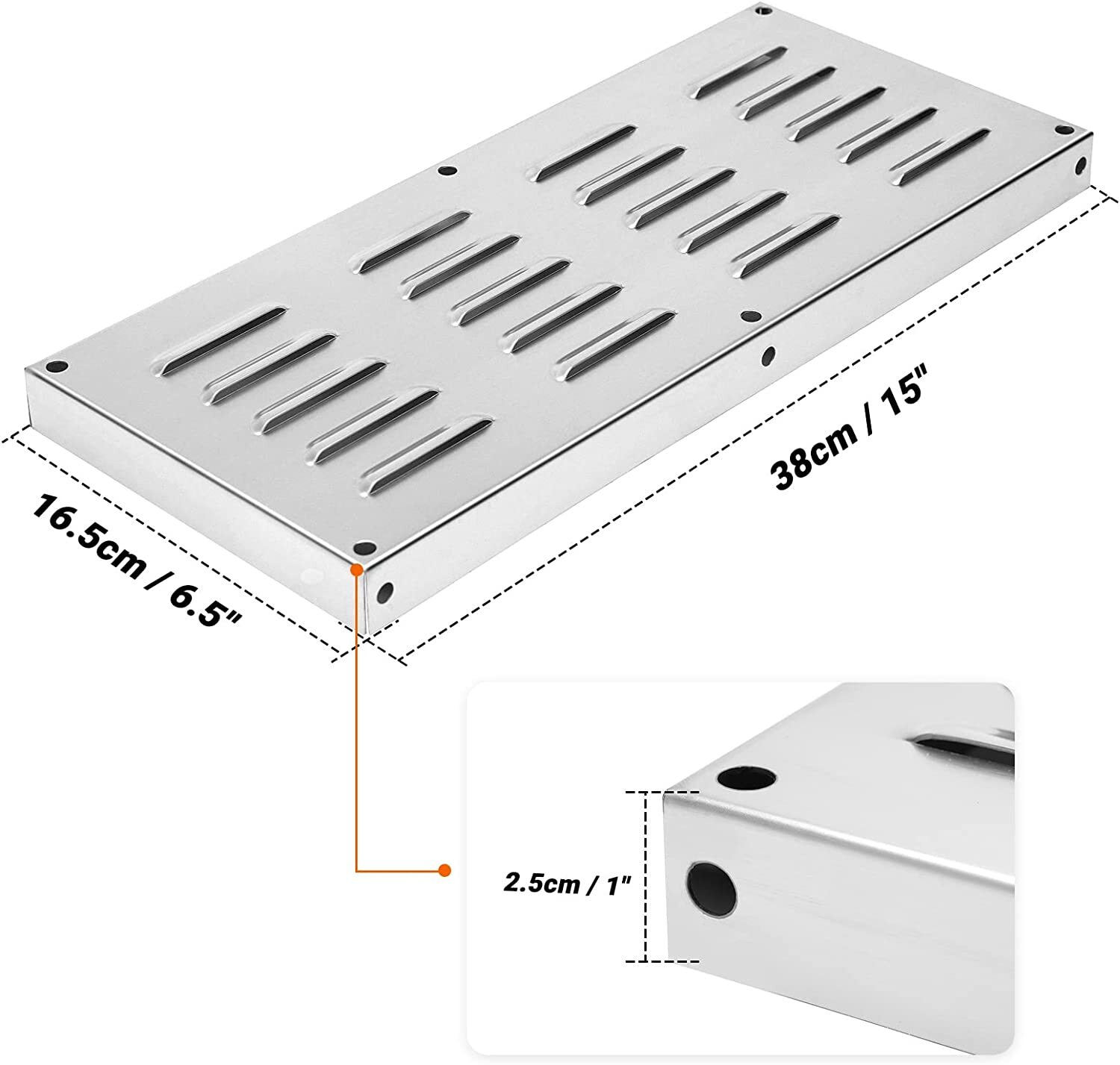 Skyflame Stainless Steel Venting Panel for Masonry Fire Pits and Outdoor Kitchen eBay