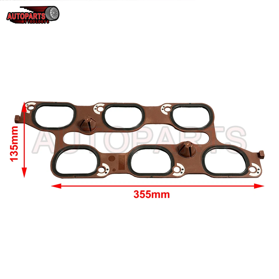 Intake Manifold Gasket 12673301 for Chevrolet Impala Traverse Caprice Equinox - Image 3 of 4