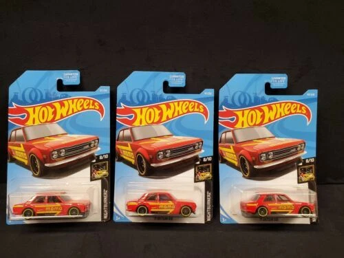Hot Wheels Blue Card Datsun Diecast Cars, Trucks & Vans