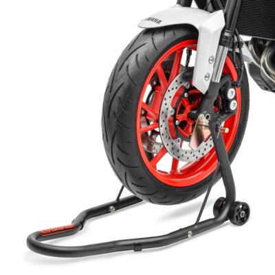Motorrad Montageständer Vorderrad ConStands Classic Front schwarz matt