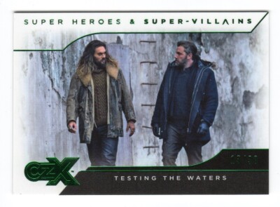 2019 CZX Super Heroes & Villains Green Foil #10 Testing the Waters #13/30