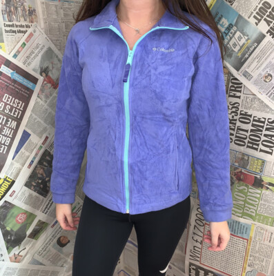 columbia blue fleece