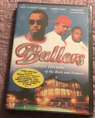 Ballers: Street Dreams of the Rich & Famous DVD BRAND NEW 2 Disc Timbaland Shaq