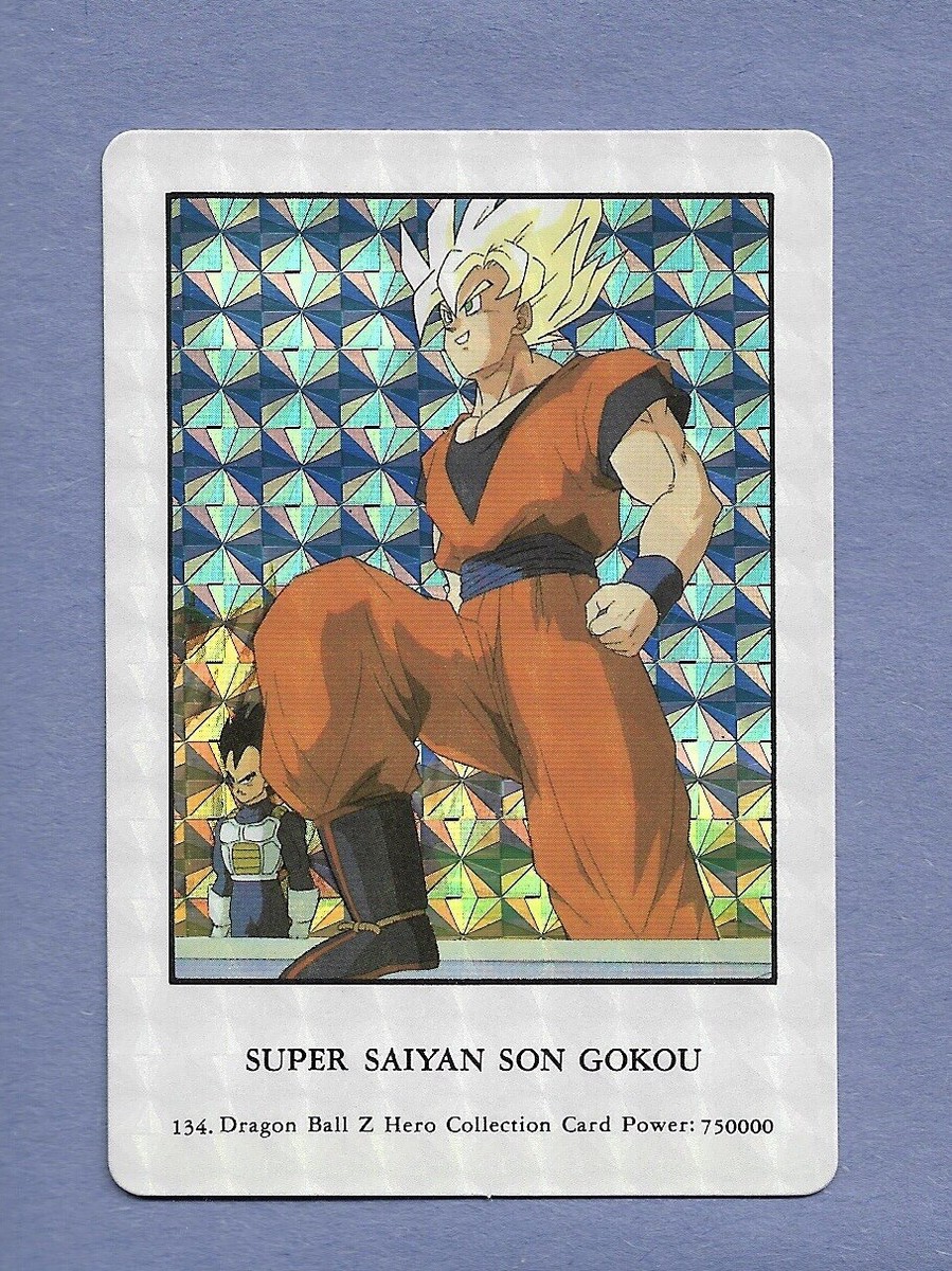 ドラゴンボールZカード DRAGON BALL Z - Japanese Trading Card #134 - SS SON GOKOU
