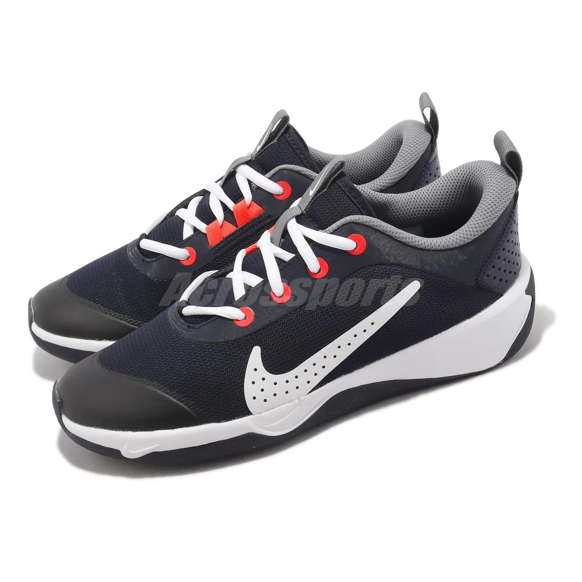 Nike Omni Multi Court GS Dark Obsidian White Kids Youth Volleyball DM9027 402