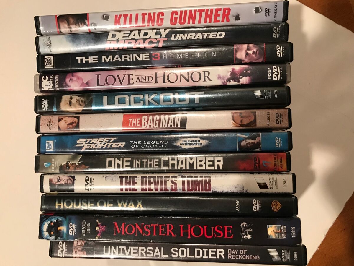 Assorted 21 Movie DVD's Excellent Condition See Titles Some BlueRay See Pic's Assorted 21 Movie DVD's Excellent Condition See Titles Some BlueRay See Pic's