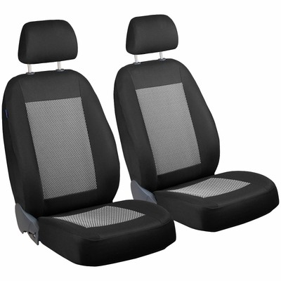 CAR SEAT COVERS FOR PEUGEOT 206 FULL SET BLACK WHITE STRIPES CAR SEAT COVERS FOR PEUGEOT 206 FULL SET BLACK WHITE STRIPES