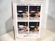 Swissmar Zurich KF-66530 10- Piece Fondue Set White Ceramic NEW