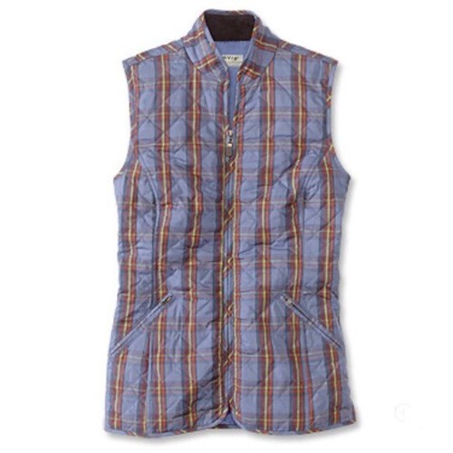 Orvis Sunderland Blue Plaid Full-Zip 