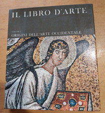il libro d'arte volume 1 origini dell'arte occidentale 1968 illustrato grolier