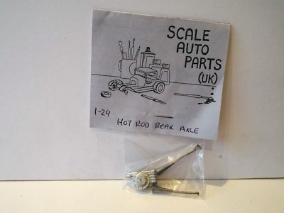 AUTOTEILE HOT ROD HINTERACHSE IM MASSSTAB 1:24 SELTEN SOC (KS11)