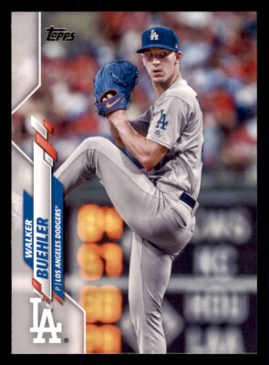 2020 Topps #432a Walker Buehler Los Angeles Dodgers