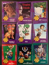 Nintendo Power Super Power Club Card Lot 137 Different Mario, Zelda, Kirby, snes