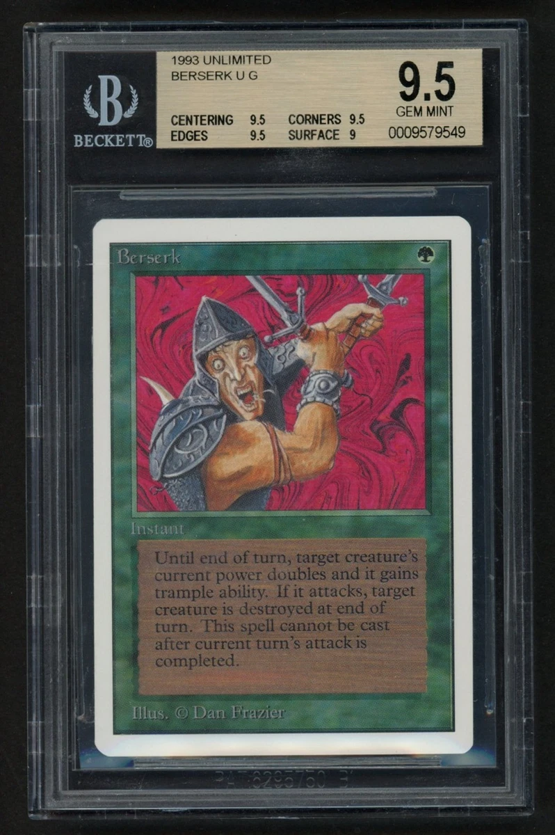 Magic: The Gathering Wizards of the Coast Berserk Individual