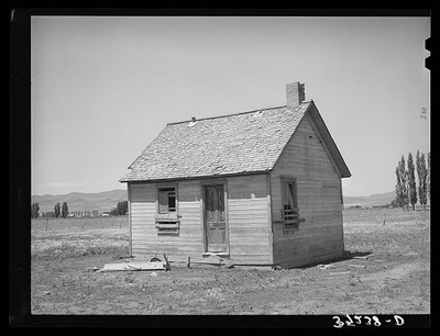 Photo:Box Elder County Utah 1940 Ericson Brothers FSA Cooperative House