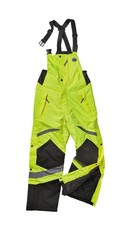 HIGH VISIBILITY Insulated Waterproof Reflective Winter Work Bib Overall Pants