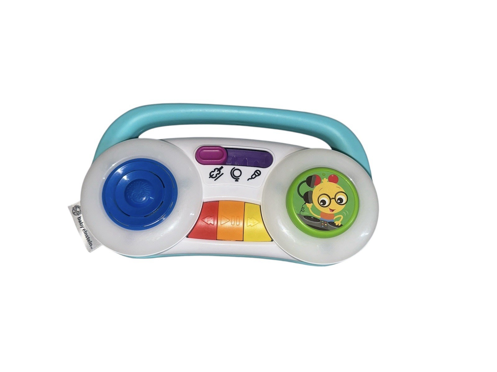 BABY EINSTEIN Toddler Jams musical toy 30 melodies 3 station
