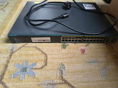 Cisco Catalyst WS-C2960+24LC-L 24-Port (8x PoE) 10/100 Fast Ethernet Switch