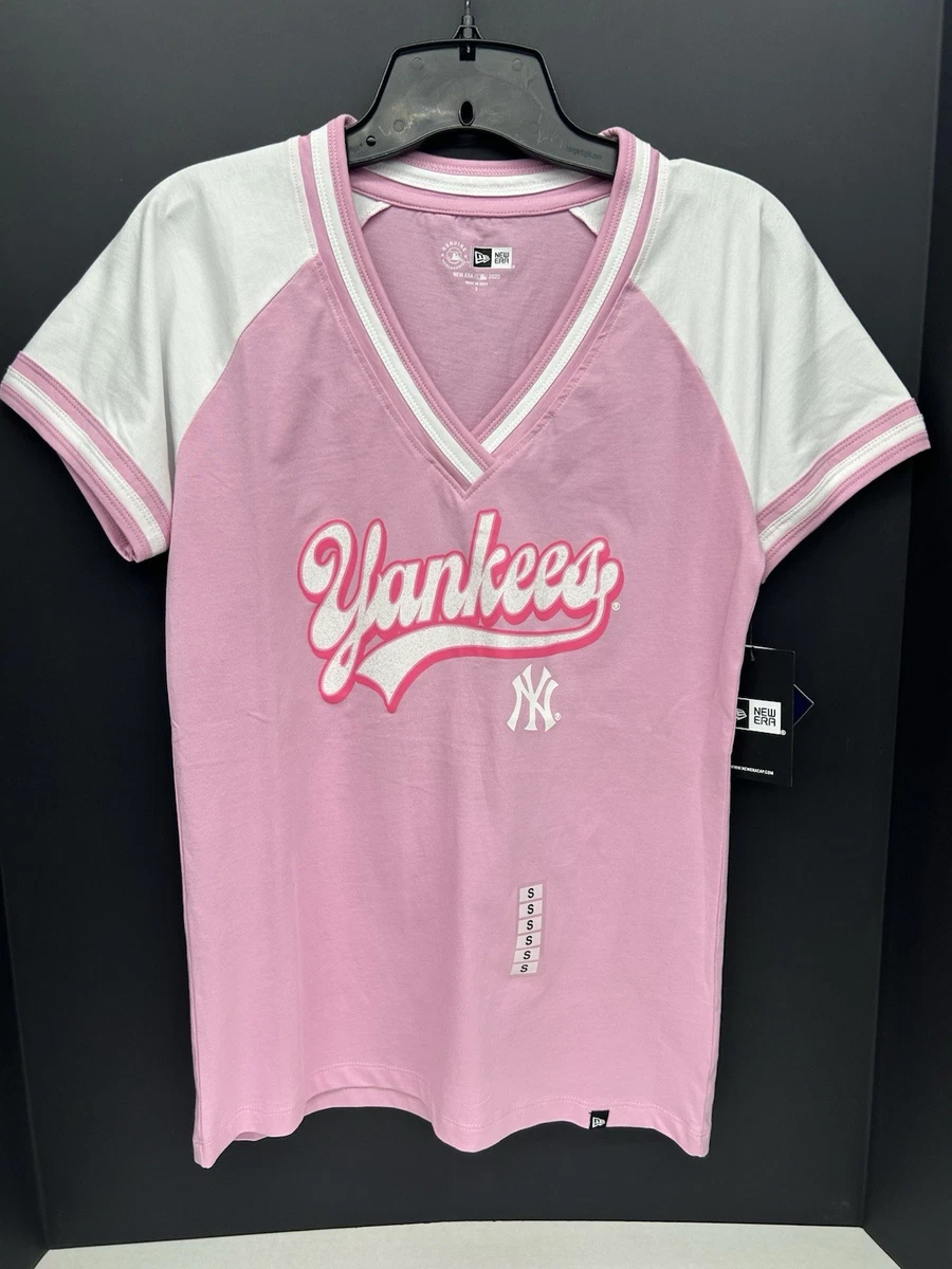 Débardeur Victoria's Secret PINK New York Yankees – Taille L, Marine, Coton/polyester