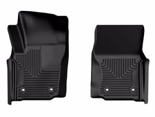 Husky Weatherbeater Floor Liners Fit 24-26 Toyota Tacoma Doublextra Frt 2pc Blk