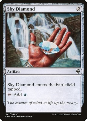 Magic the Gathering MTG Sky Diamond (341) Commander Legends   LP