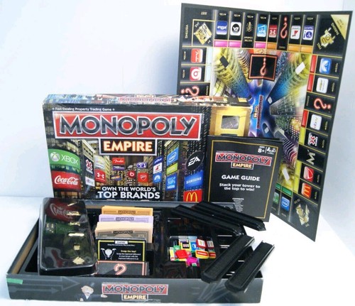 Monopoly Empire Gold Edition Gioco da Tavolo 2015 Completo 100% con Inserto Mover - Foto 2 di 19