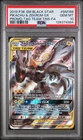 2019 POKEMON SM BLACK STAR PROMO #SM168 FULL ART/PIKACHU & ZEKROM GX PSA 10