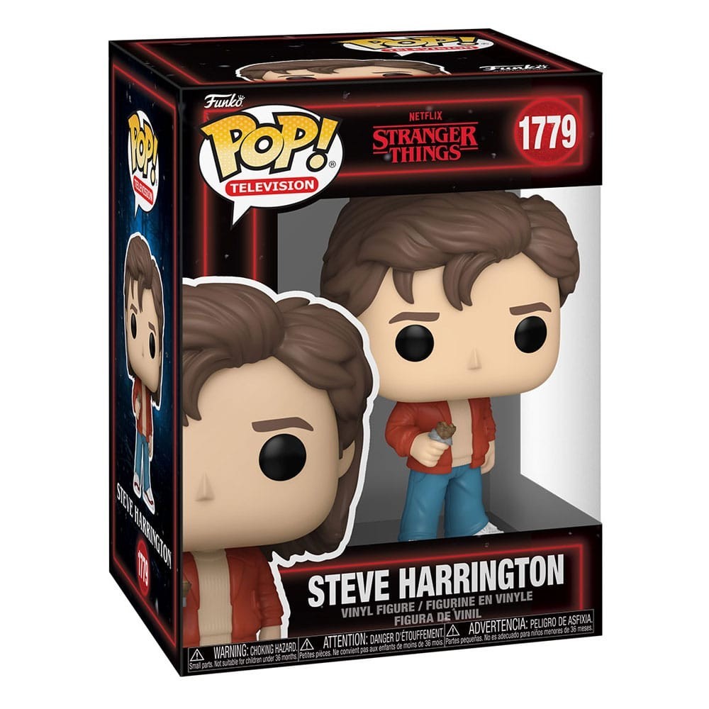 Funko Pop! Television n. 1779 Stranger Things Steve Harrington NUOVO - Immagine 4