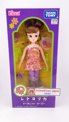 Licca chan Doll Retro Licca Margaret Gogo Fashion Doll Takara Tomy
