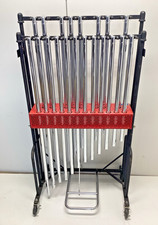 Set of Jenco Orchestra Chimes Chrome Over Brass Tubular Bells C-G No Cracks