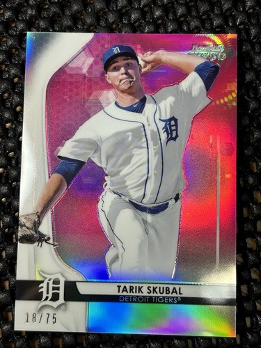 tarik skubal bowman sterling pink prospect refractor #18/75