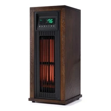 LifeSmart Tower Heater, Portable Indoor 23 Infrared Quartz Space Heater, 1500W