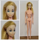 Vintage Barbie Standart Steffie Face Nude Doll 70s Blonde Blue Eyes