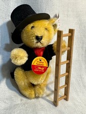 steiff " Lucky Chimney sweep" Happy 2000 5" with ladder 030796