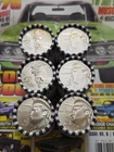 6.Rolls Of Liberty Endururing Half Dollars. Free Shipping. Gems