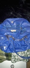 Wilsons Leather Royal Blue Patent Leather Buc...