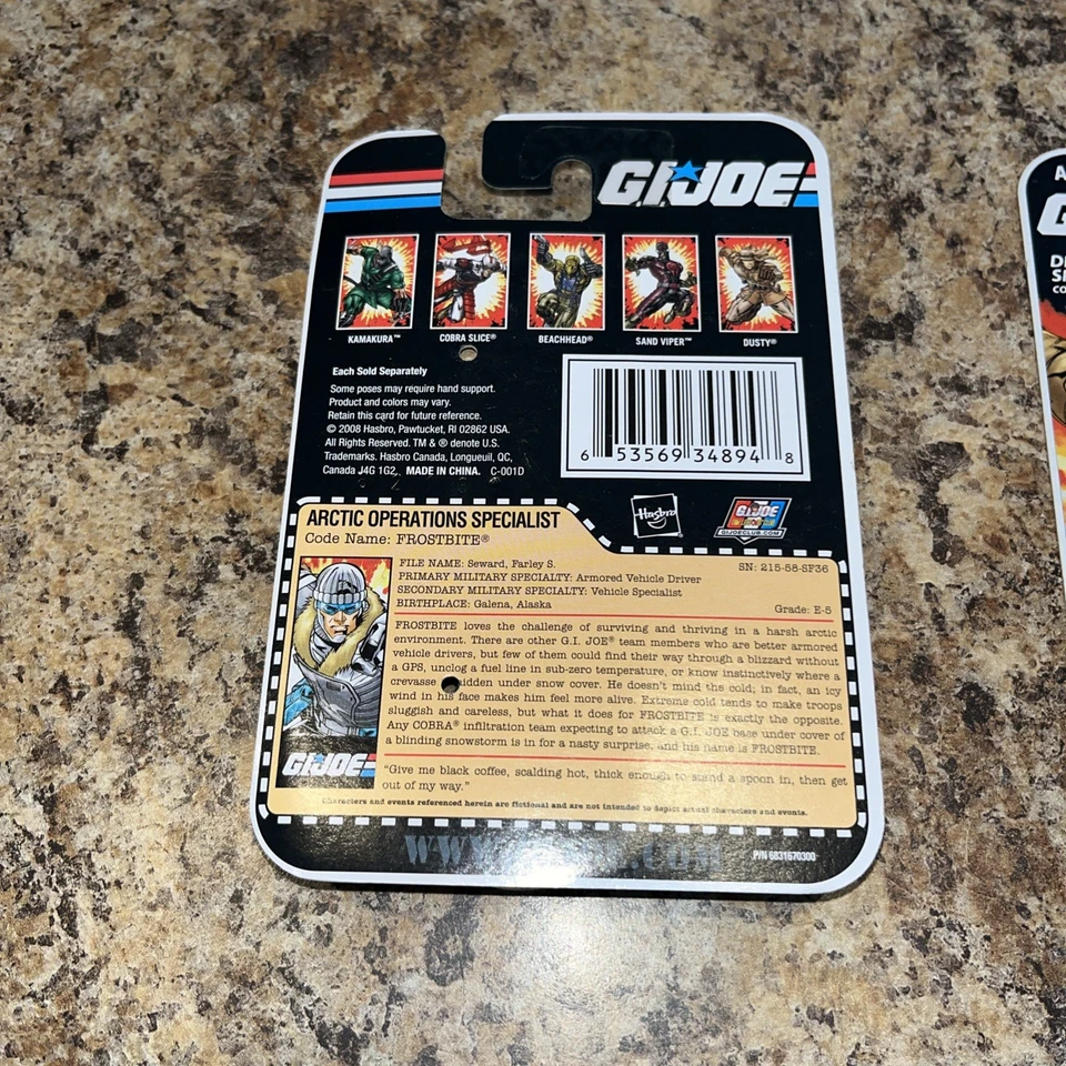 Lote De 4 Nuevos 2008, G.i. Joe Communications Specialist Tele-Viper, Dusty & More Foto 4 de 4