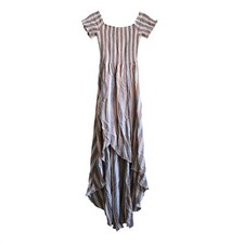 Show Me Your Mumu Medium Willa Maxi Dress Womens Multicolor Excellent High-Low