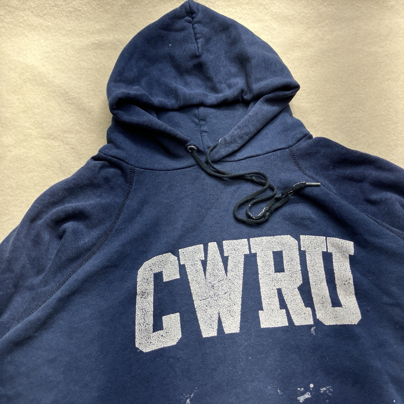 70’s CWRU Hoodie Sweatshirt Case Western Reserve University True Vintage image 5