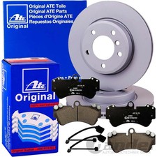 ATE BREMSSCHEIBEN 358mm + BELÄGE HINTEN passend für AUDI Q7 4L Bj. 2005 - 2015
