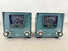 Pair 2 Heathkit HM-102 HF Wattmeter 200 & 200 Watts -EXCELLENT, Estate